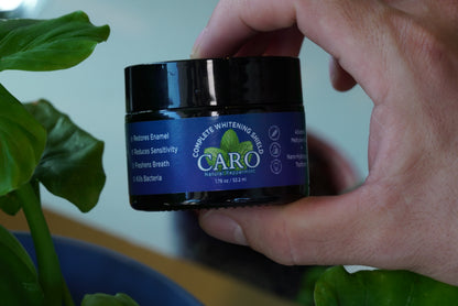 Front View of Caro Methylene Blue Toothpaste Jar